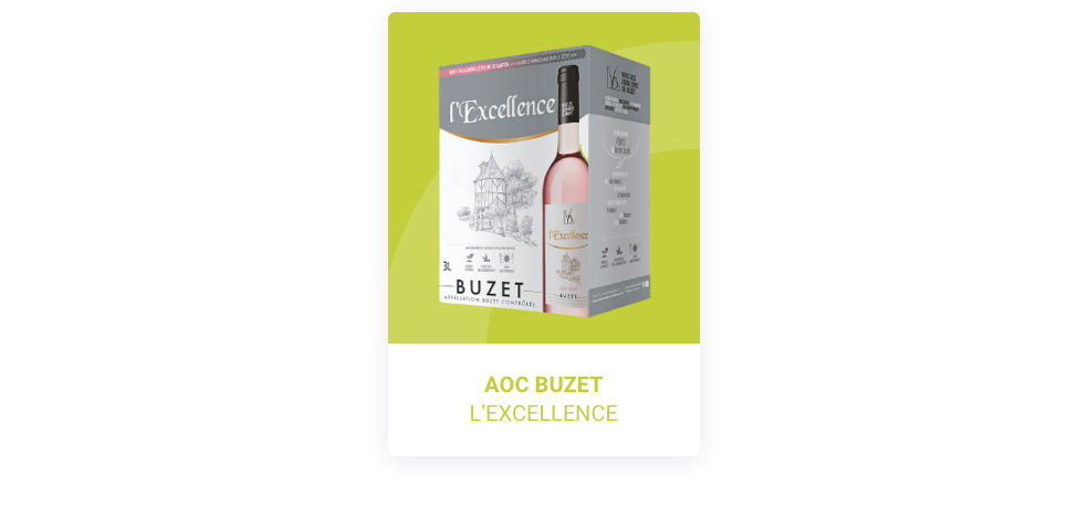 AOC Buzet L'excellence BIB